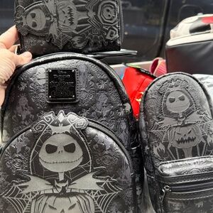 NWT HT Nightmare Before Christmas Glow-in-the-dark set of 3